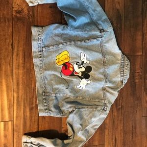 Vintage Mickey Mouse Disney Denim Jacket - Women’s